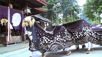 総宮神社の獅子舞