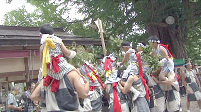 獅子冠並梵天ばよい