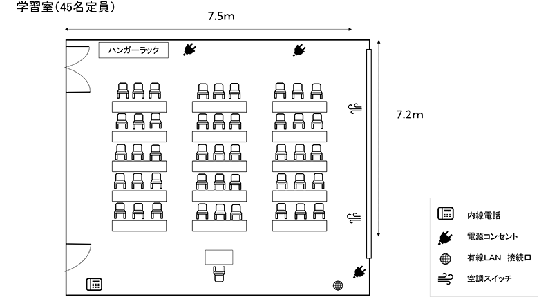 学習室図